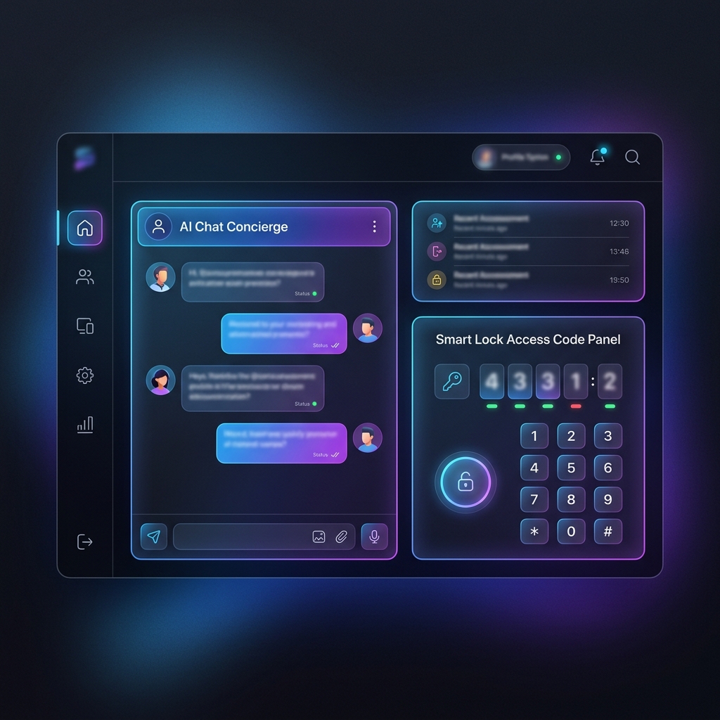 Shabookens AI Concierge Dashboard